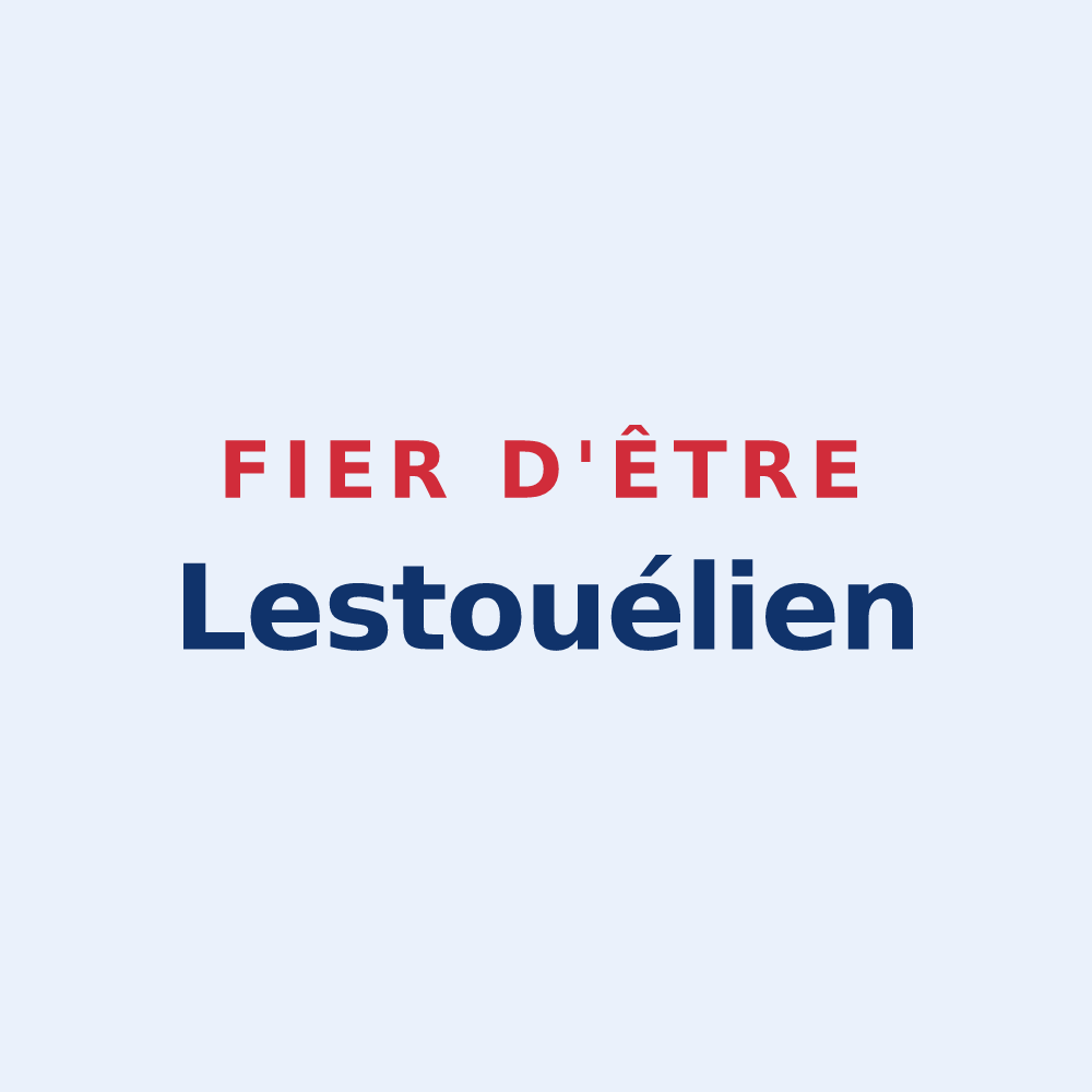 Sticker « Fier d'être Lestouélien » — design pour Lestrade-et-Thouels