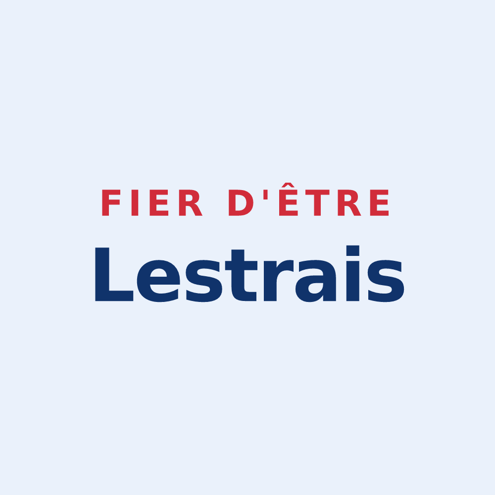 Sticker « Fier d'être Lestrais » — design pour Lestre