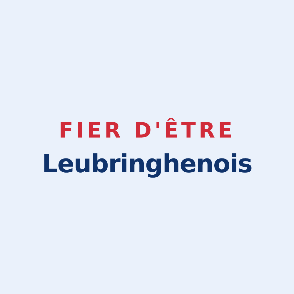 Sticker « Fier d'être Leubringhenois » — design pour Leubringhen