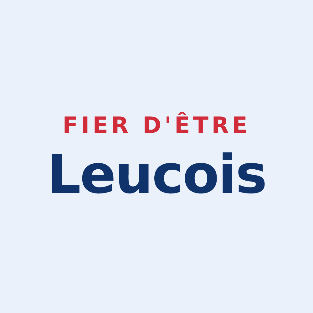Sticker « Fier d'être Leucois » — design pour Leuc