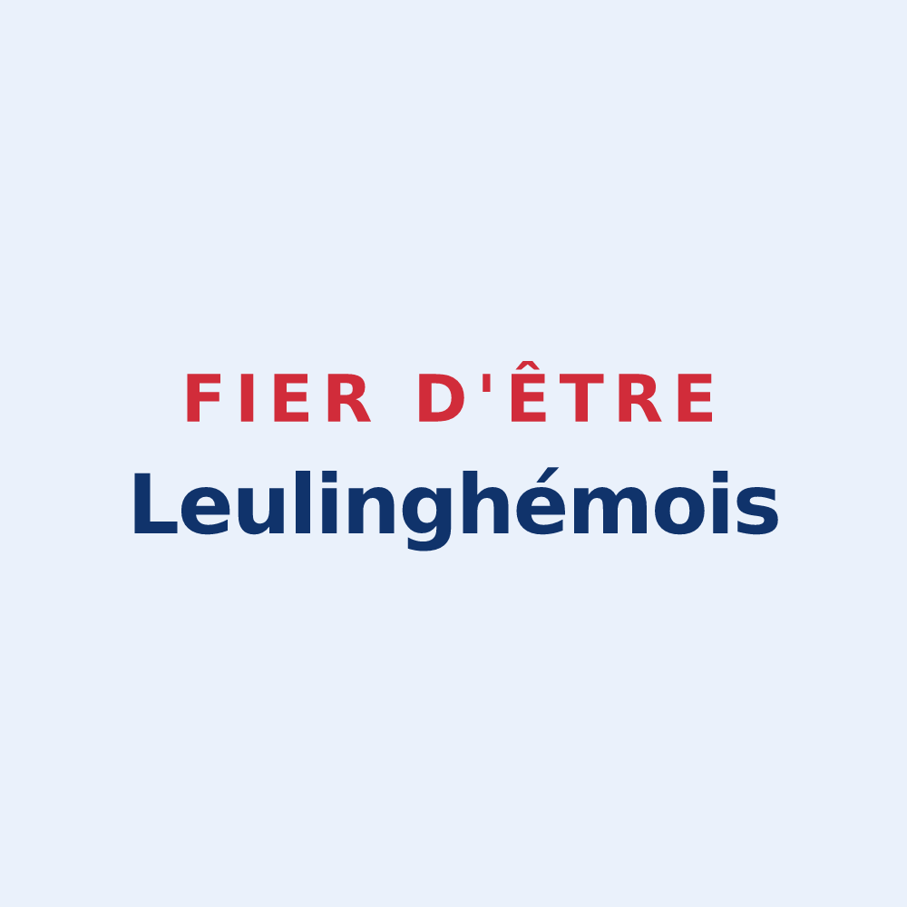 Sticker « Fier d'être Leulinghémois » — design pour Leulinghem