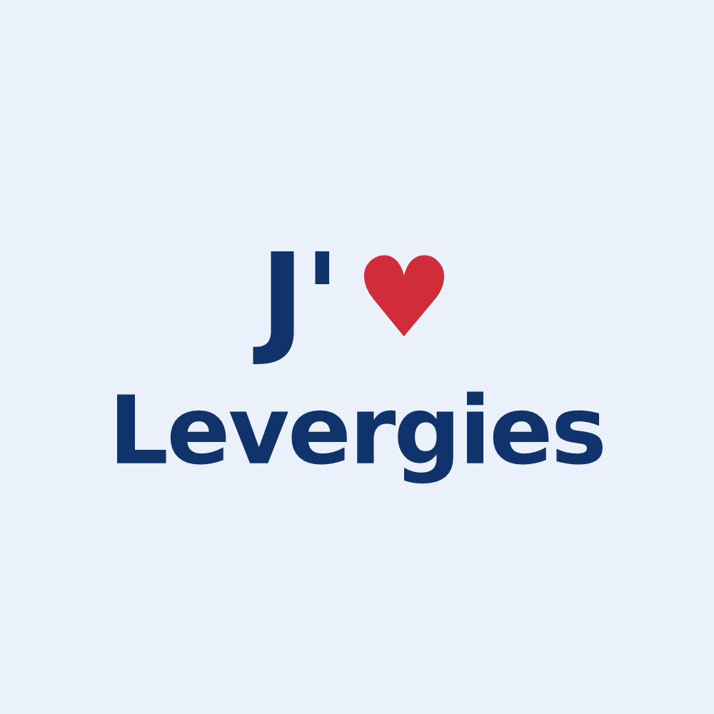 Sticker personnalisé Levergies — design J'aime Levergies
