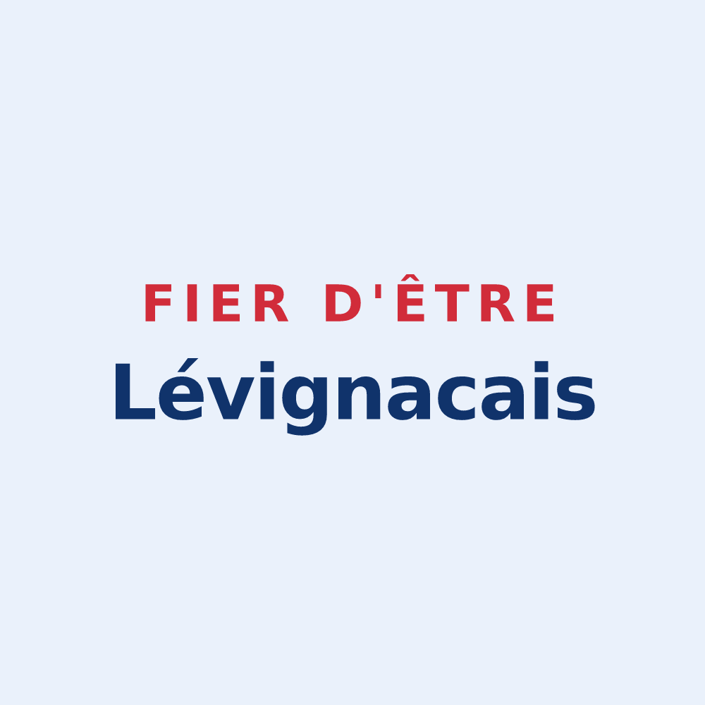 Sticker « Fier d'être Lévignacais » — design pour Lévignac