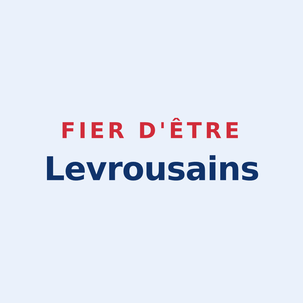 Sticker « Fier d'être Levrousains » — design pour Levroux