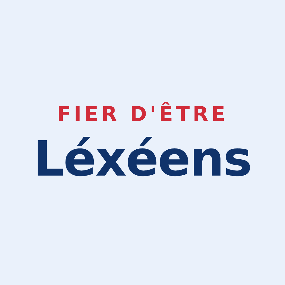 Sticker « Fier d'être Léxéens » — design pour Lexy
