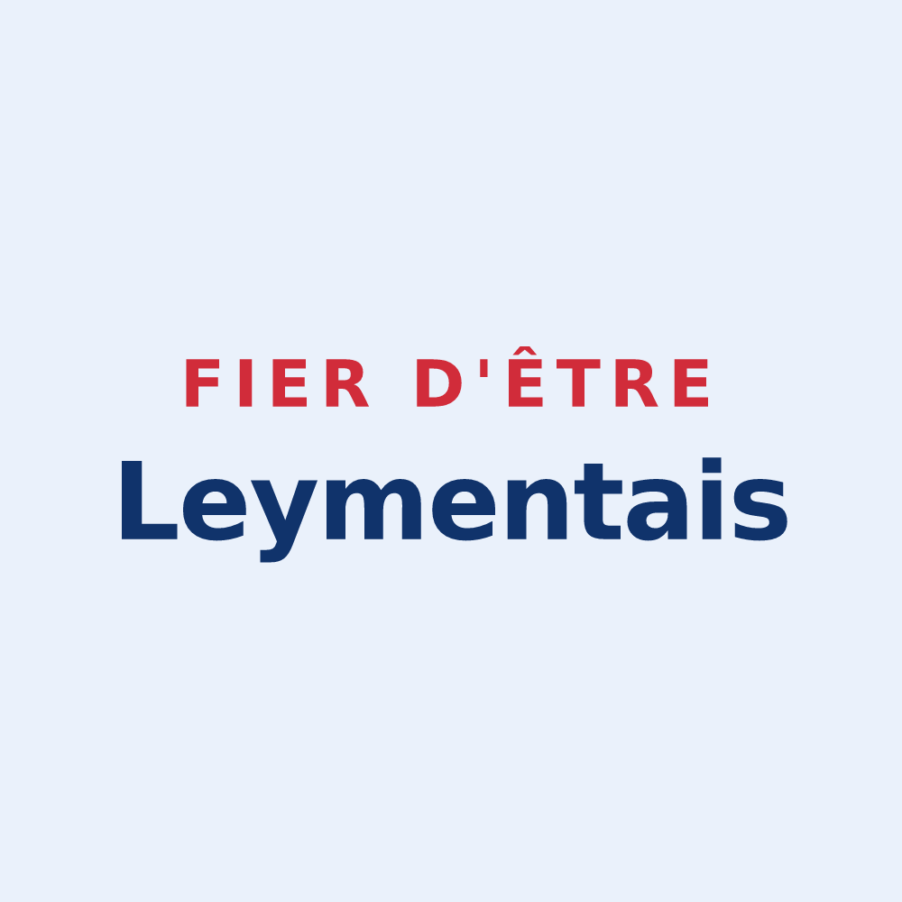 Sticker « Fier d'être Leymentais » — design pour Leyment