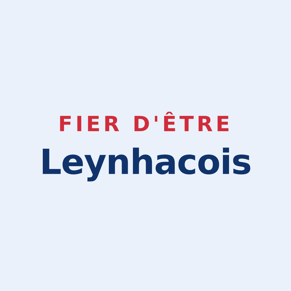 Sticker « Fier d'être Leynhacois » — design pour Leynhac