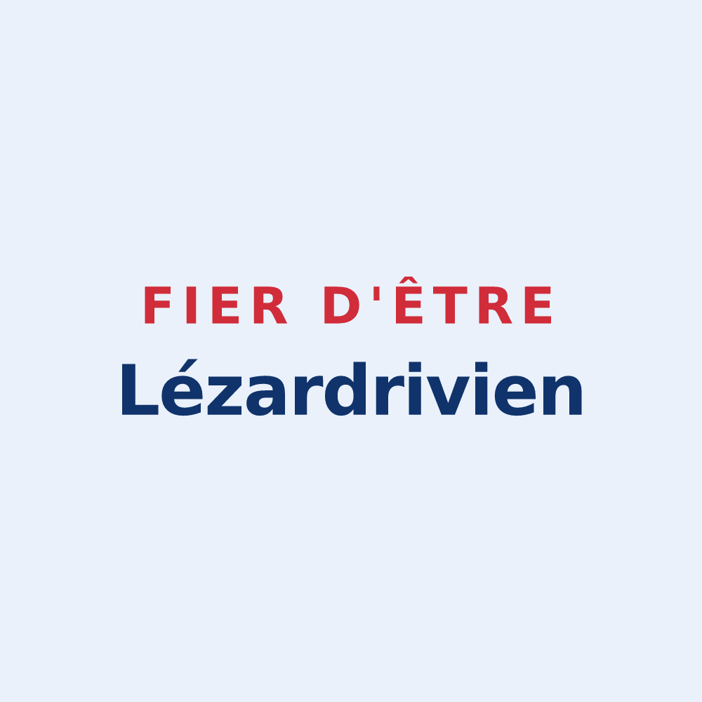 Sticker « Fier d'être Lézardrivien » — design pour Lézardrieux