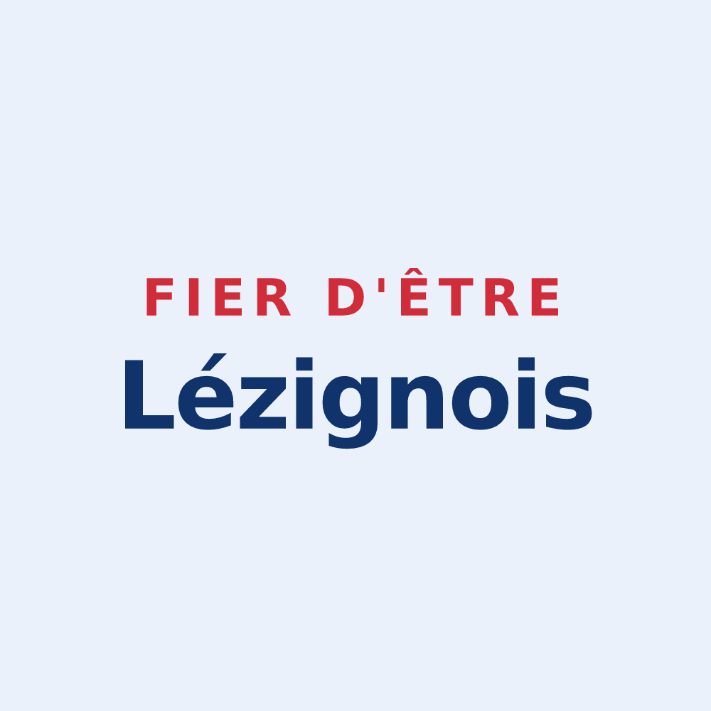 Sticker « Fier d'être Lézignois » — design pour Lézigneux