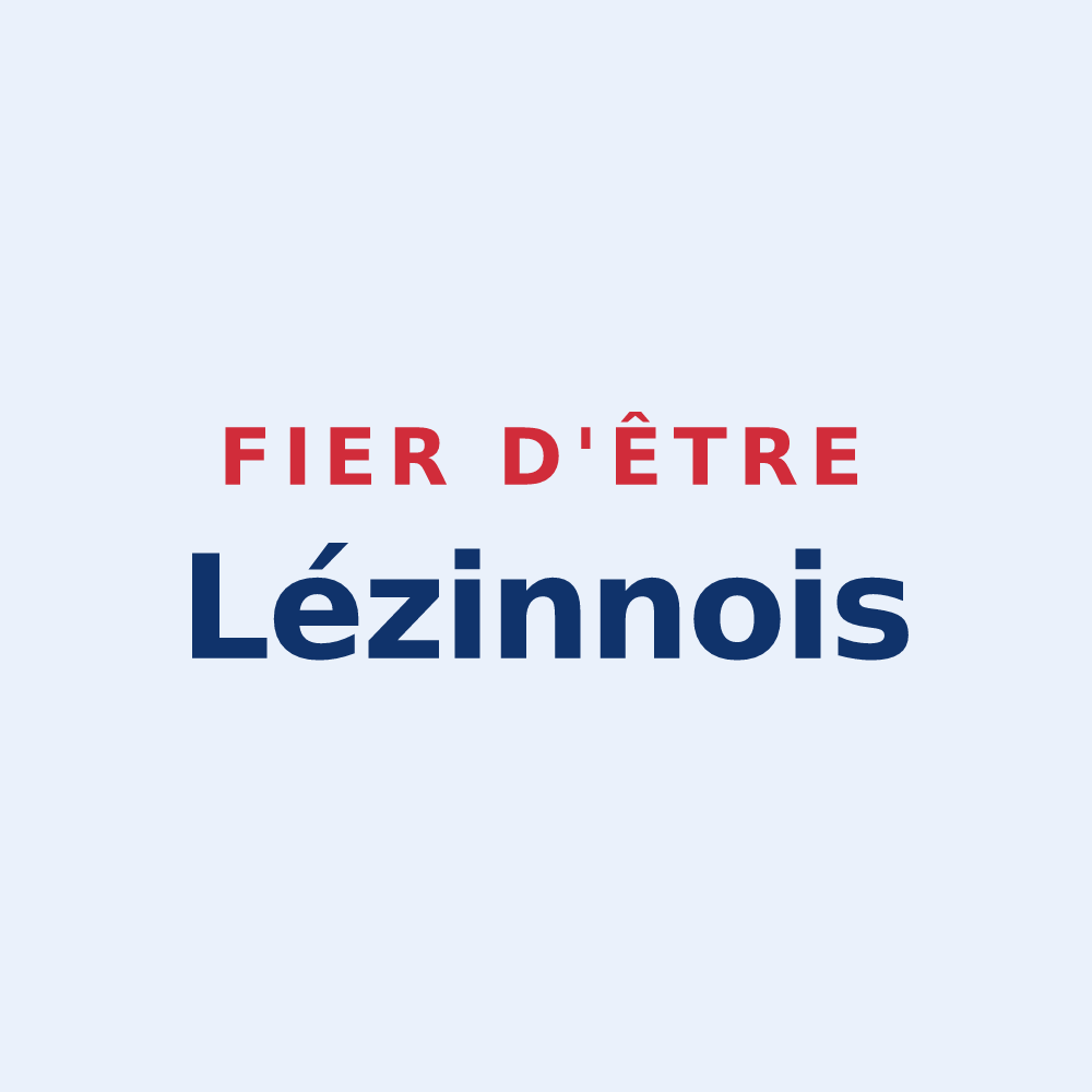 Sticker « Fier d'être Lézinnois » — design pour Lézinnes
