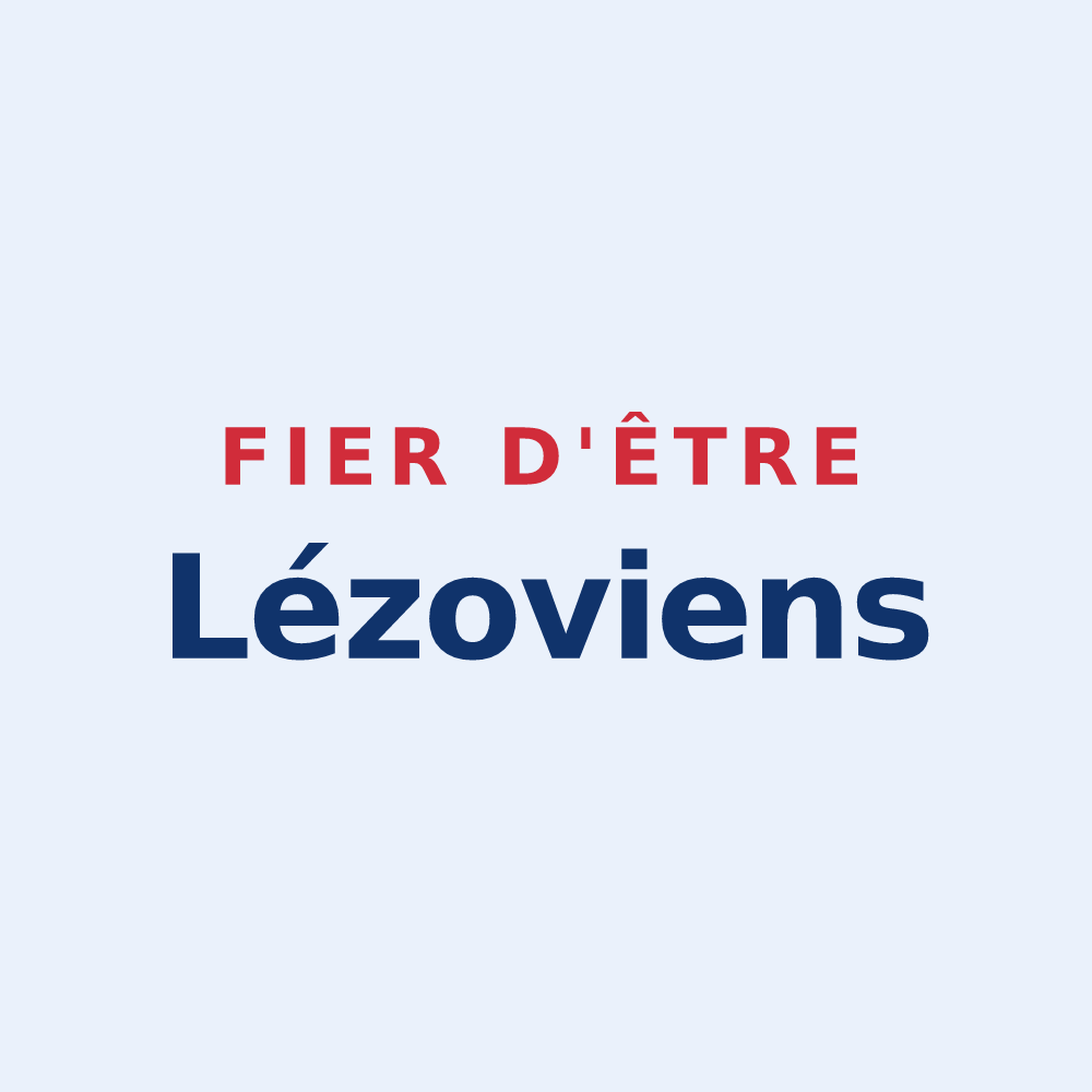 Sticker « Fier d'être Lézoviens » — design pour Lezoux