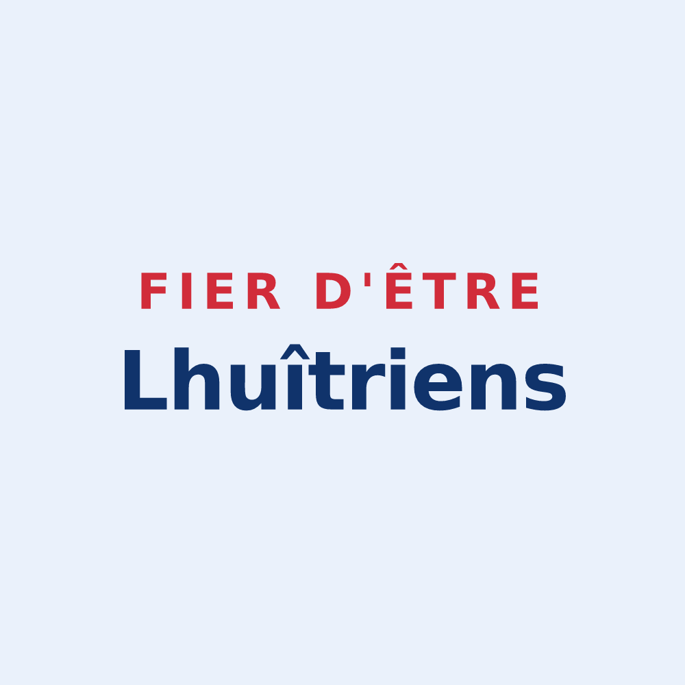 Sticker « Fier d'être Lhuîtriens » — design pour Lhuître
