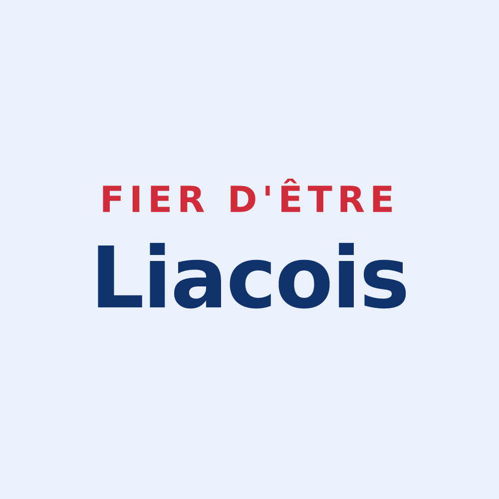 Sticker « Fier d'être Liacois » — design pour Liac