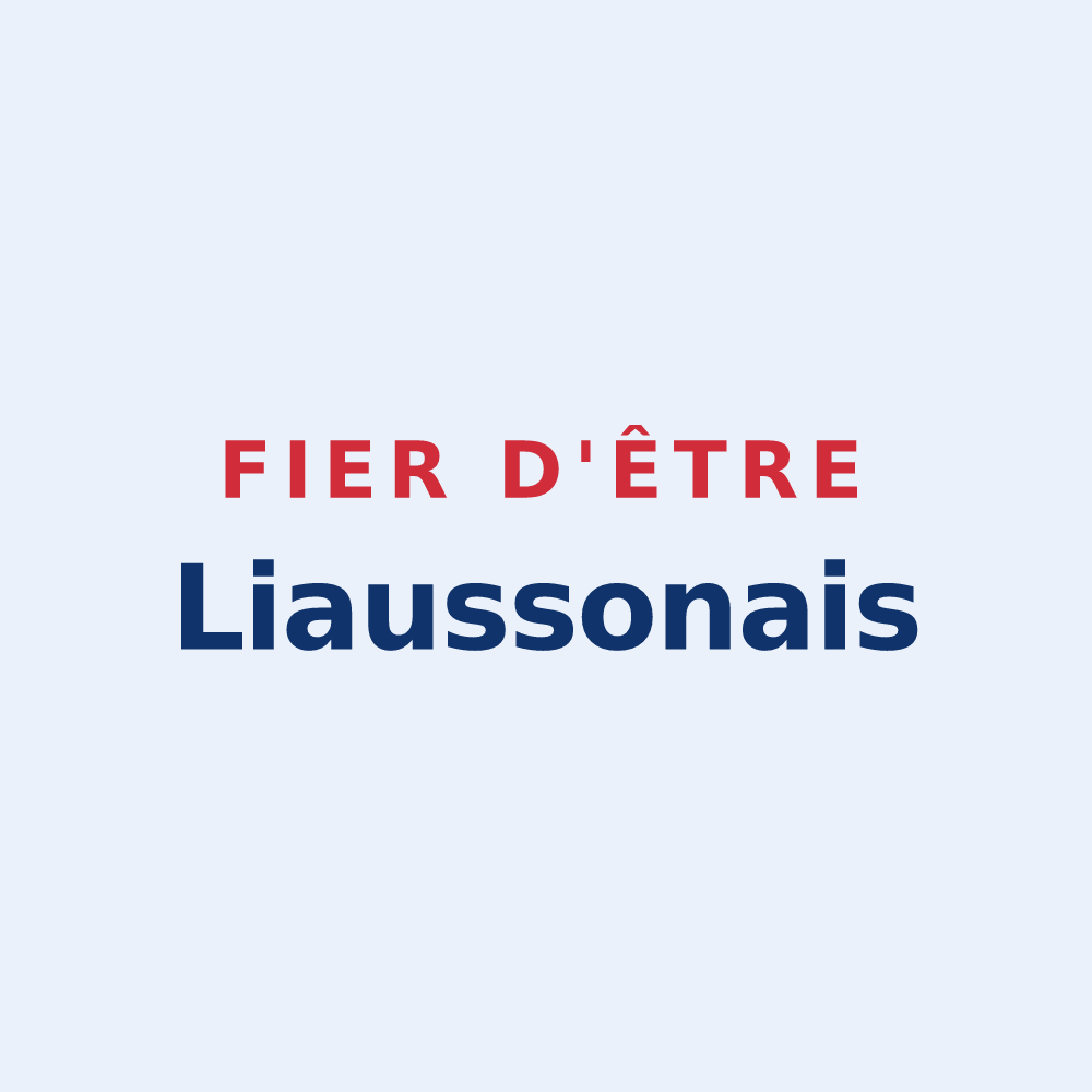 Sticker « Fier d'être Liaussonais » — design pour Liausson