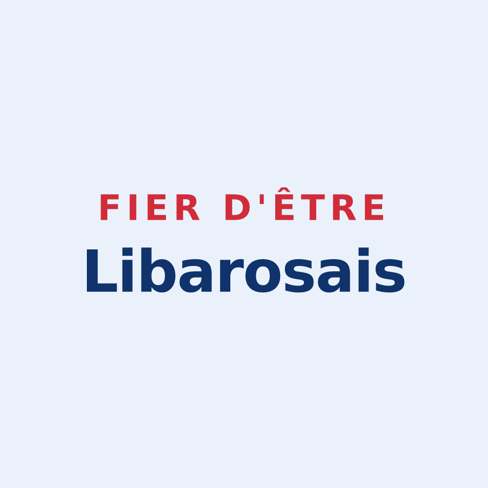 Sticker « Fier d'être Libarosais » — design pour Libaros