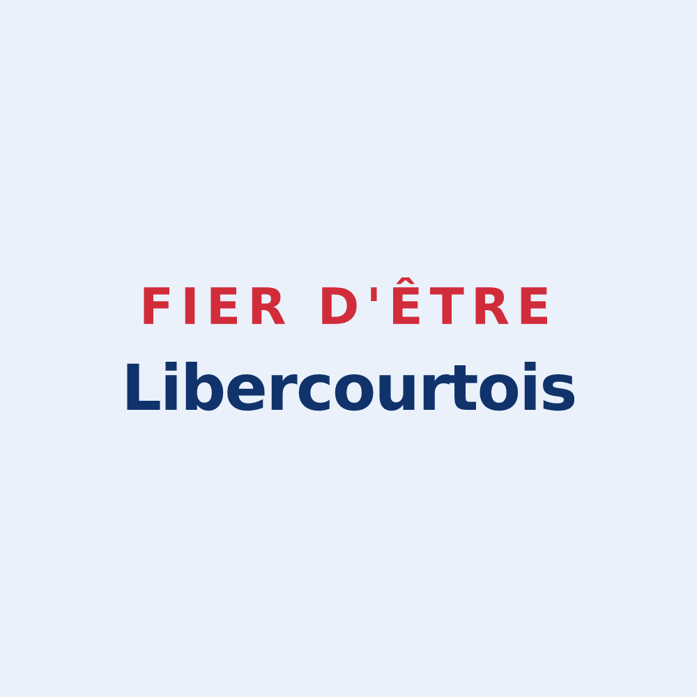 Sticker « Fier d'être Libercourtois » — design pour Libercourt