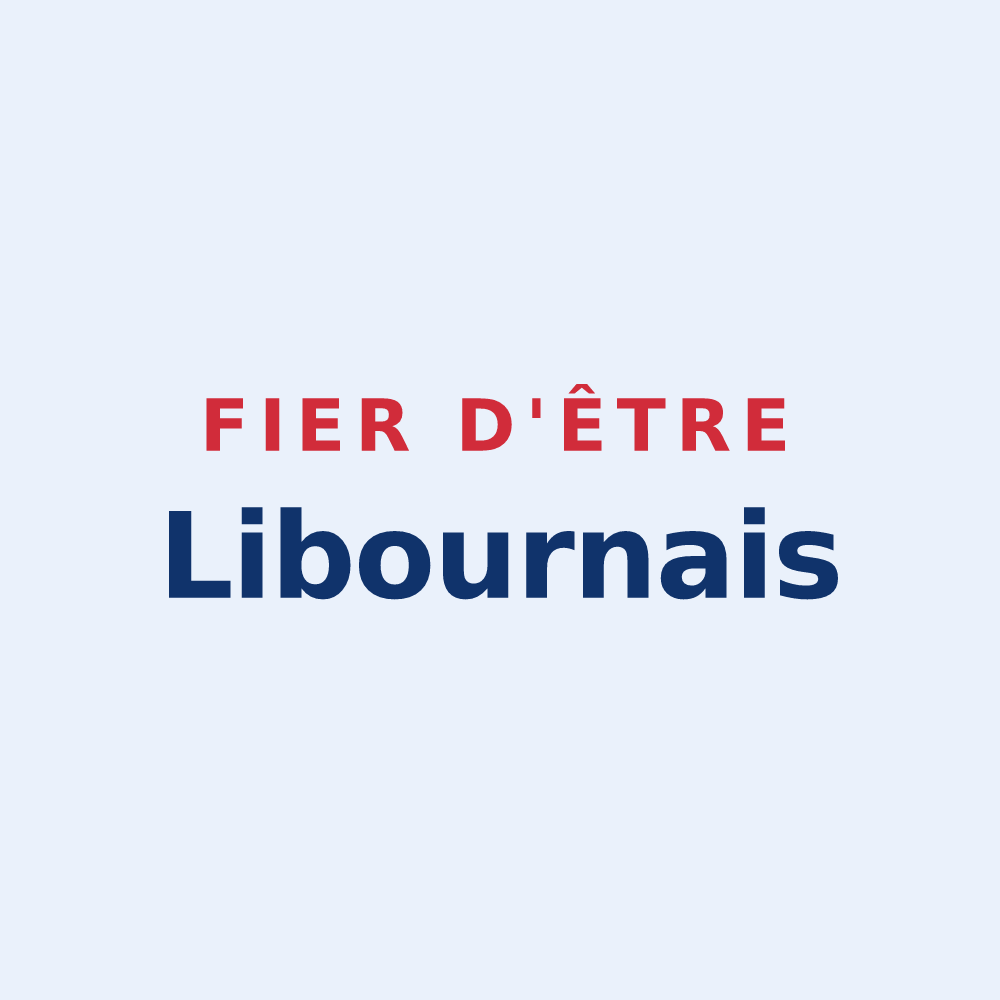 Sticker « Fier d'être Libournais » — design pour Libourne