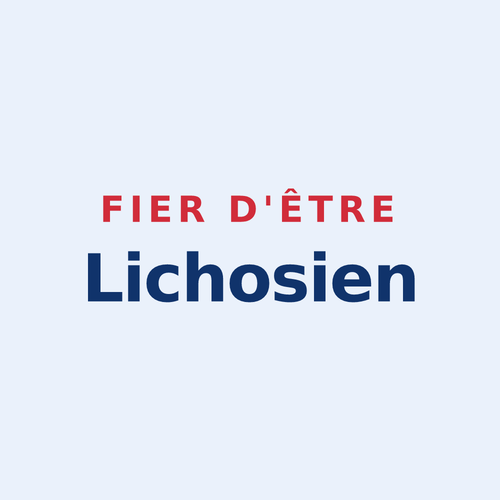 Sticker « Fier d'être Lichosien » — design pour Lichos
