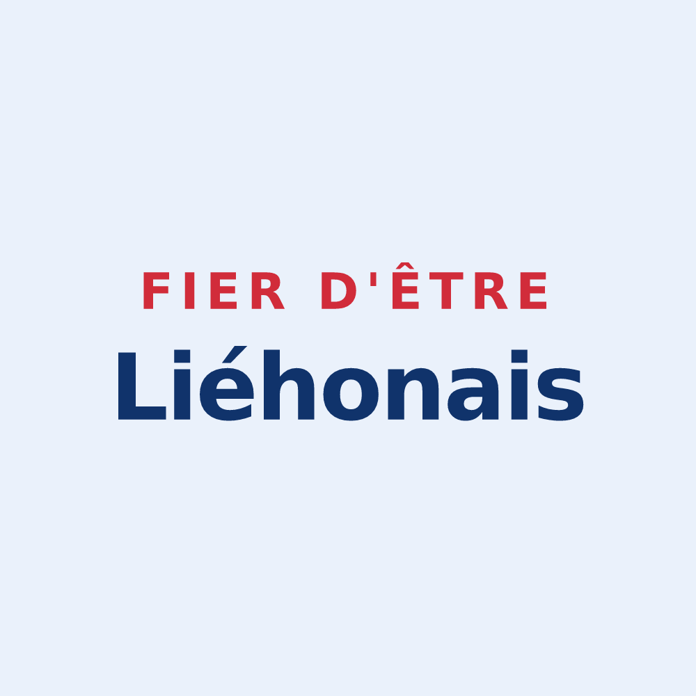 Sticker « Fier d'être Liéhonais » — design pour Liéhon