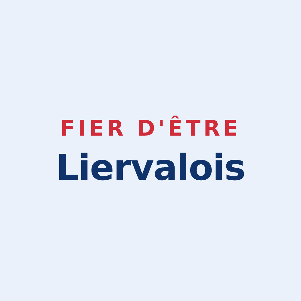 Sticker « Fier d'être Liervalois » — design pour Lierval