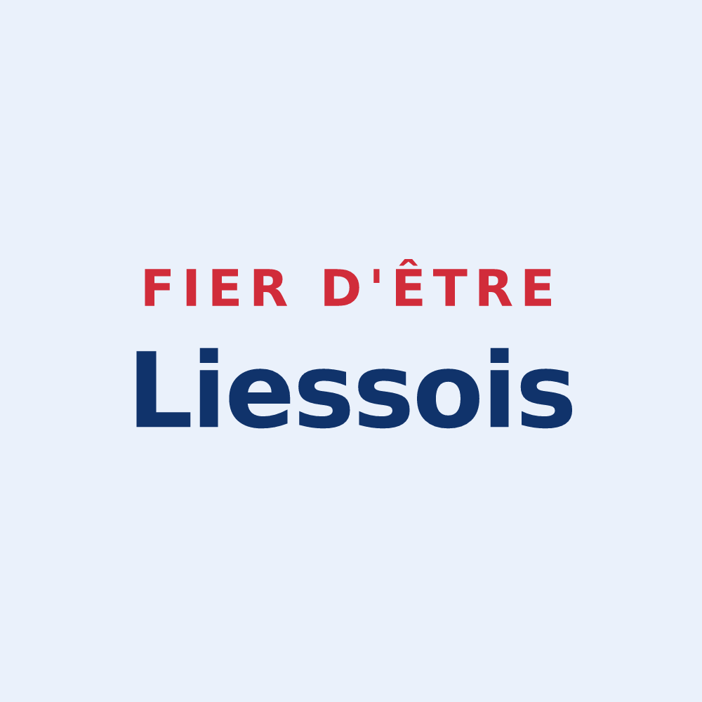Sticker « Fier d'être Liessois » — design pour Lies