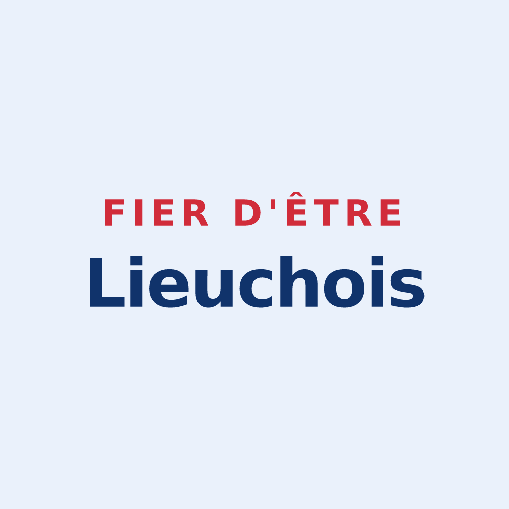 Sticker « Fier d'être Lieuchois » — design pour Lieuche