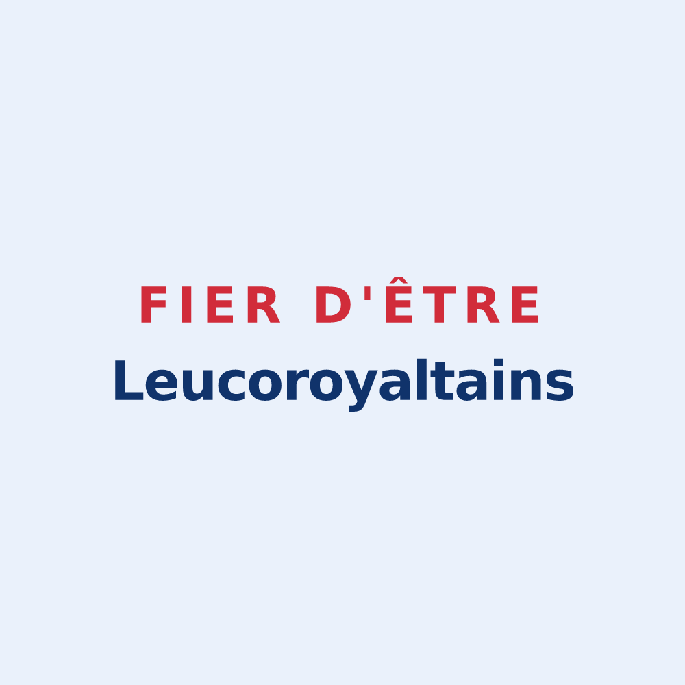 Sticker « Fier d'être Leucoroyaltains » — design pour Lieurey