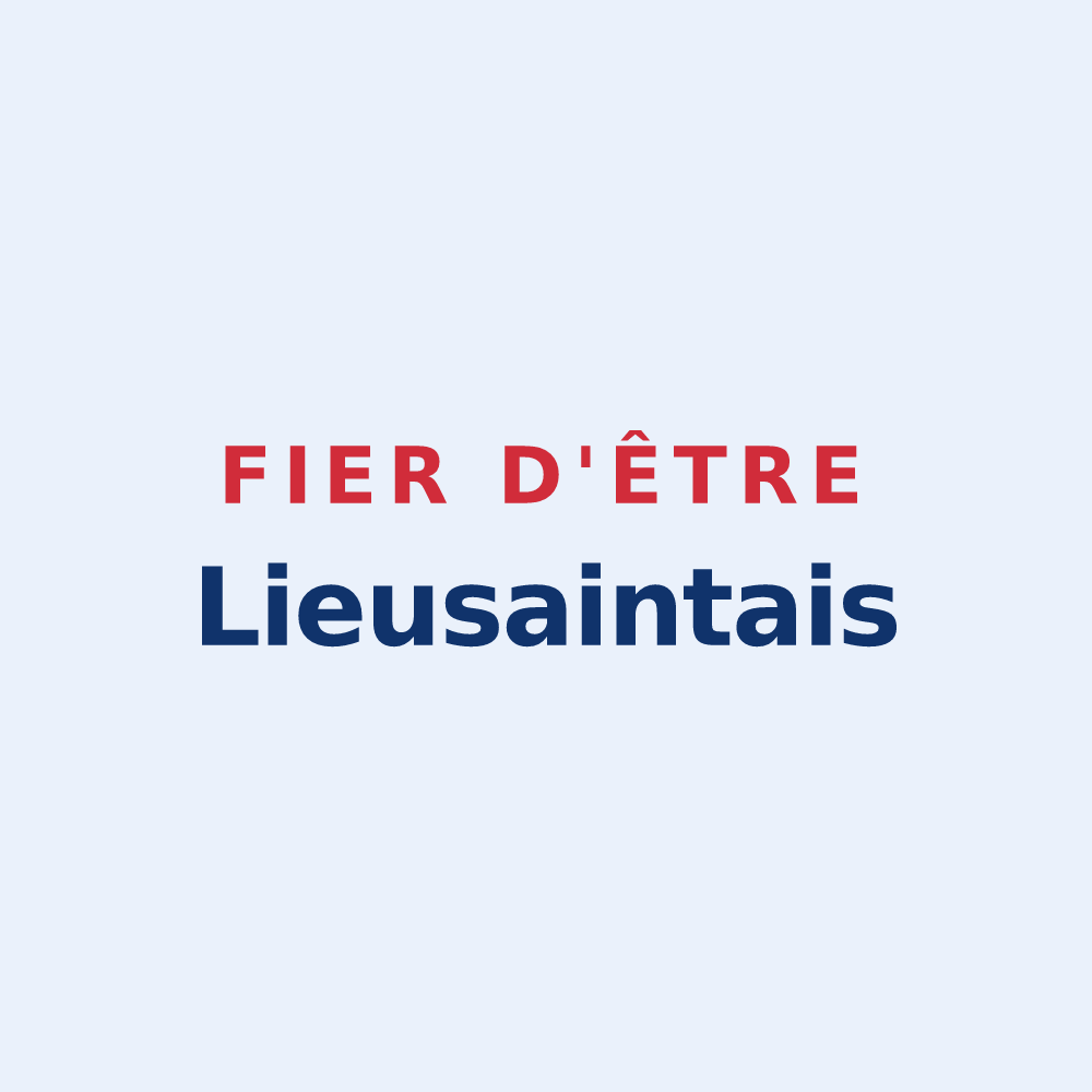 Sticker « Fier d'être Lieusaintais » — design pour Lieusaint
