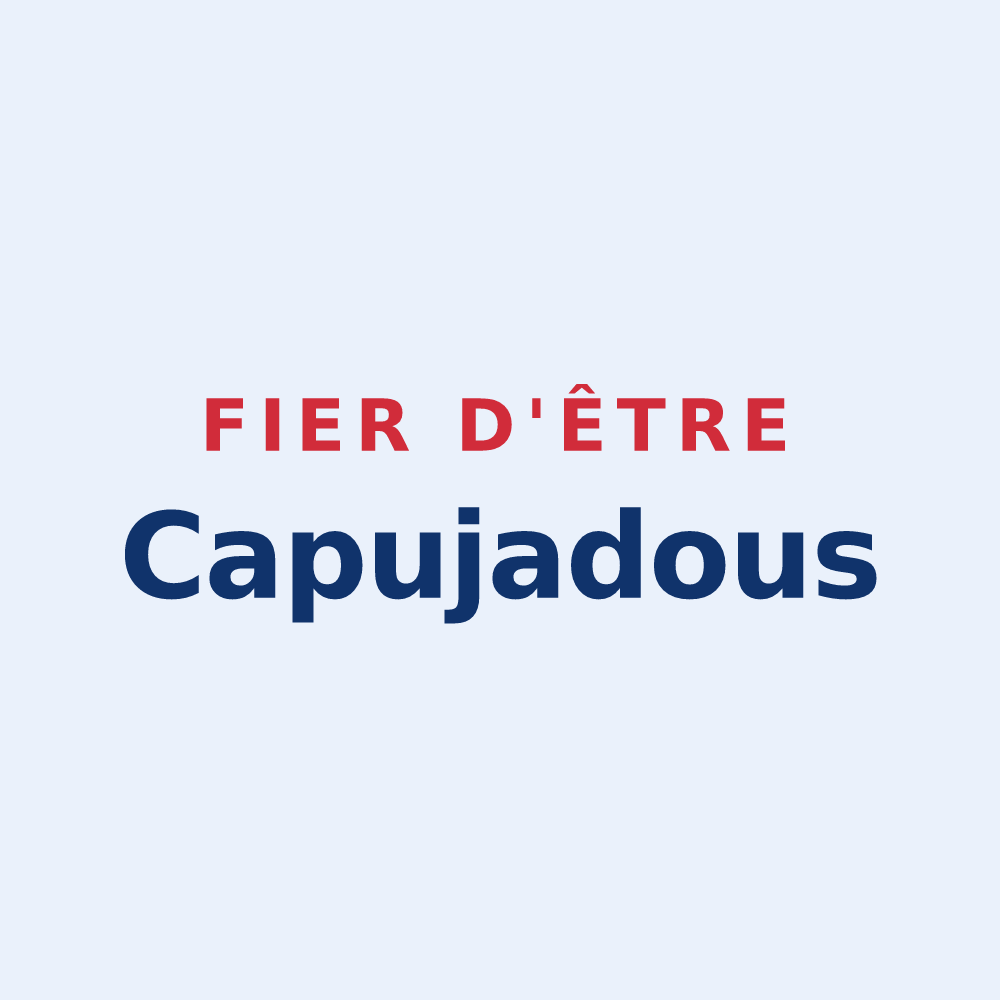Sticker « Fier d'être Capujadous » — design pour Lieutadès