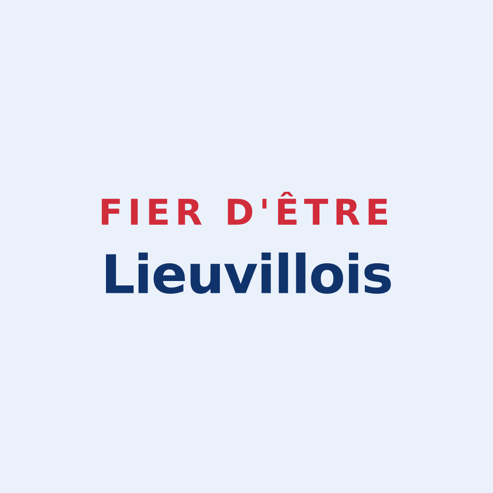 Sticker « Fier d'être Lieuvillois » — design pour Lieuvillers