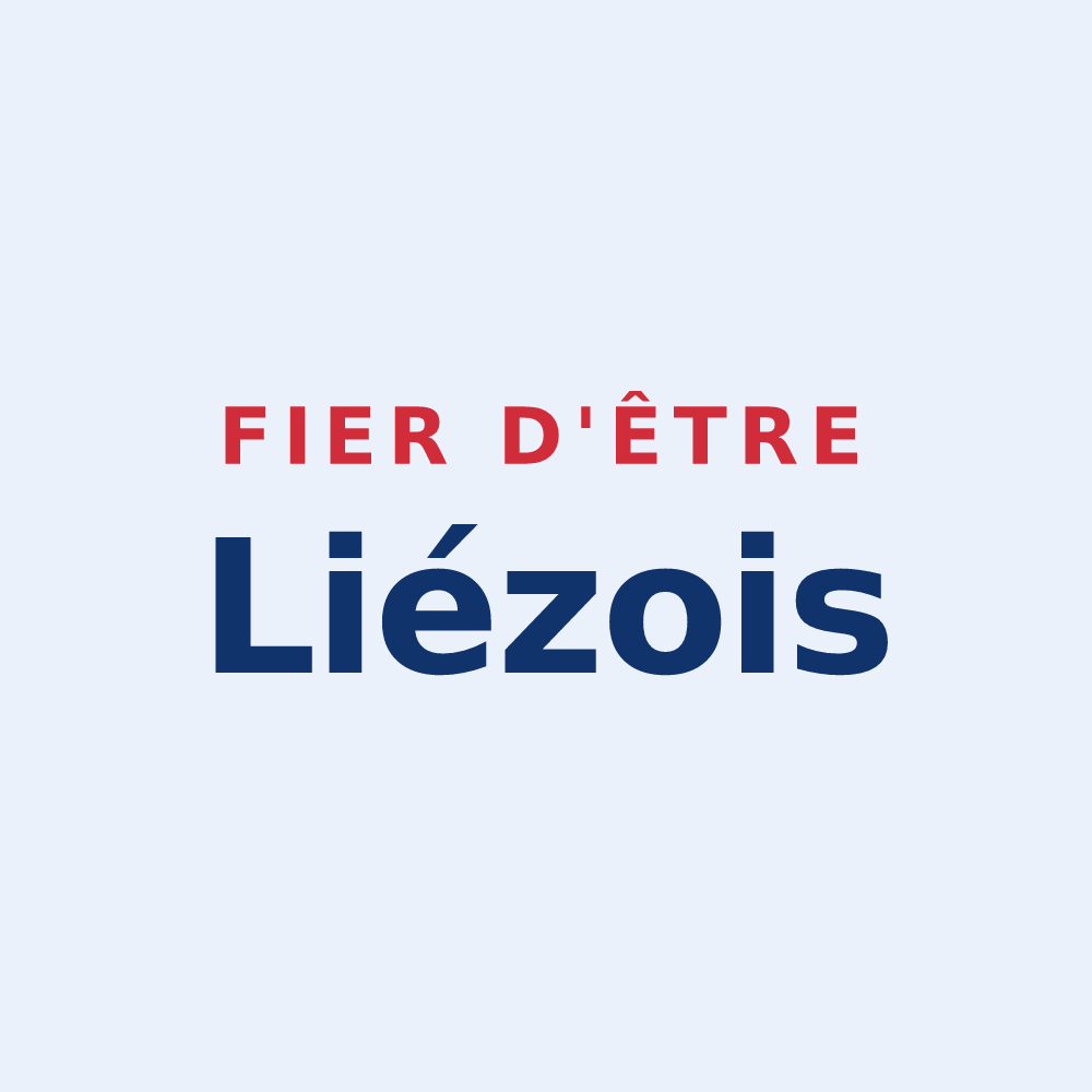 Sticker « Fier d'être Liézois » — design pour Liez