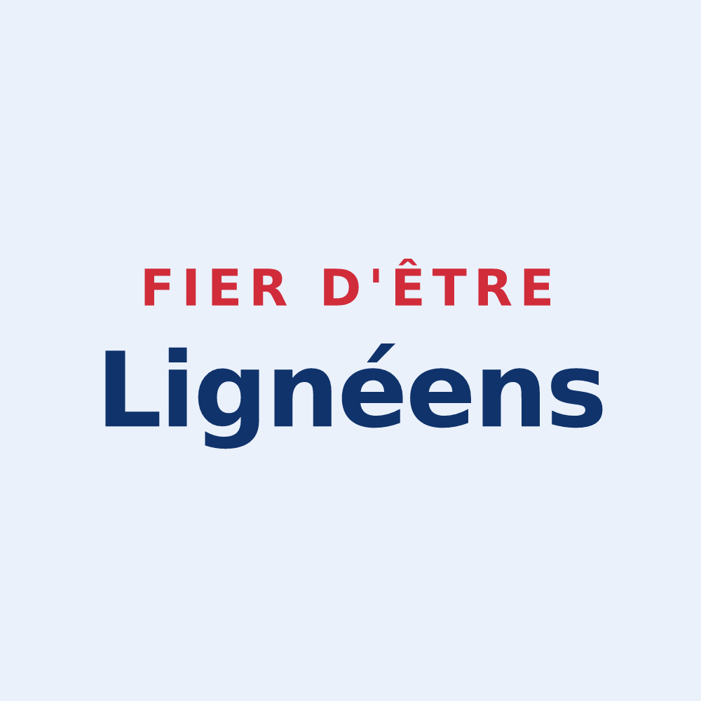 Sticker « Fier d'être Lignéens » — design pour Ligné