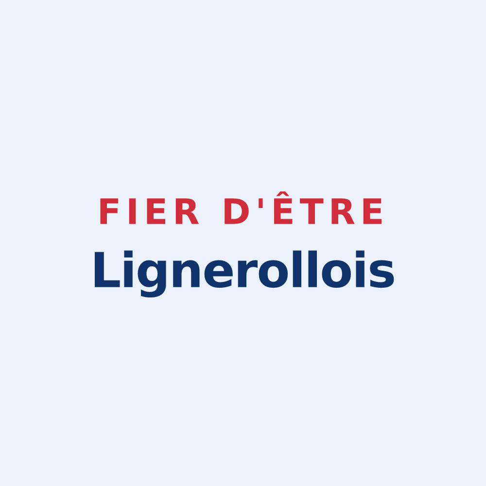 Sticker « Fier d'être Lignerollois » — design pour Lignerolles