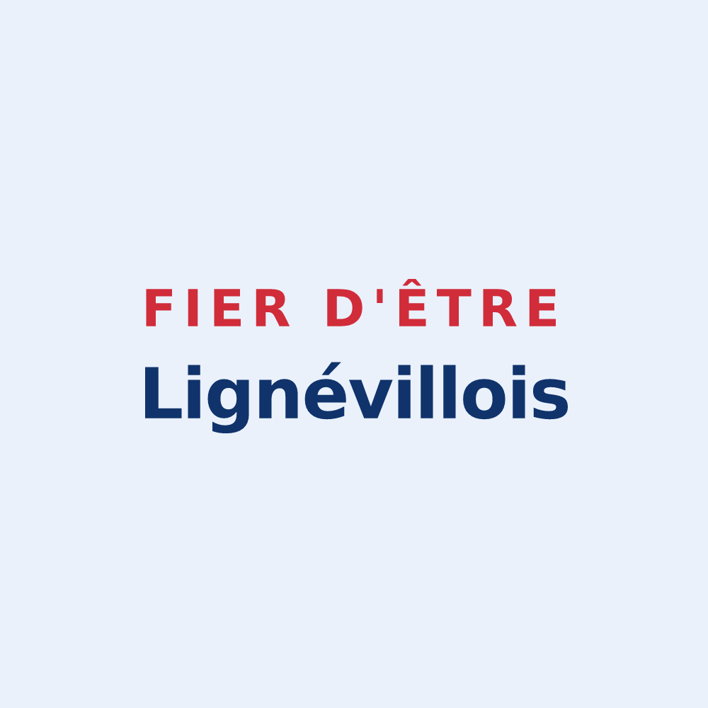 Sticker « Fier d'être Lignévillois » — design pour Lignéville