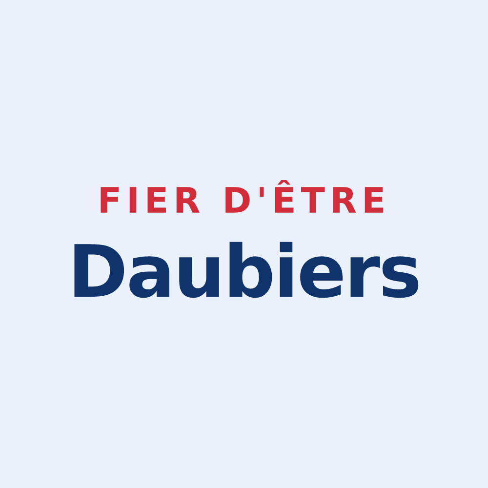 Sticker « Fier d'être Daubiers » — design pour Lignières