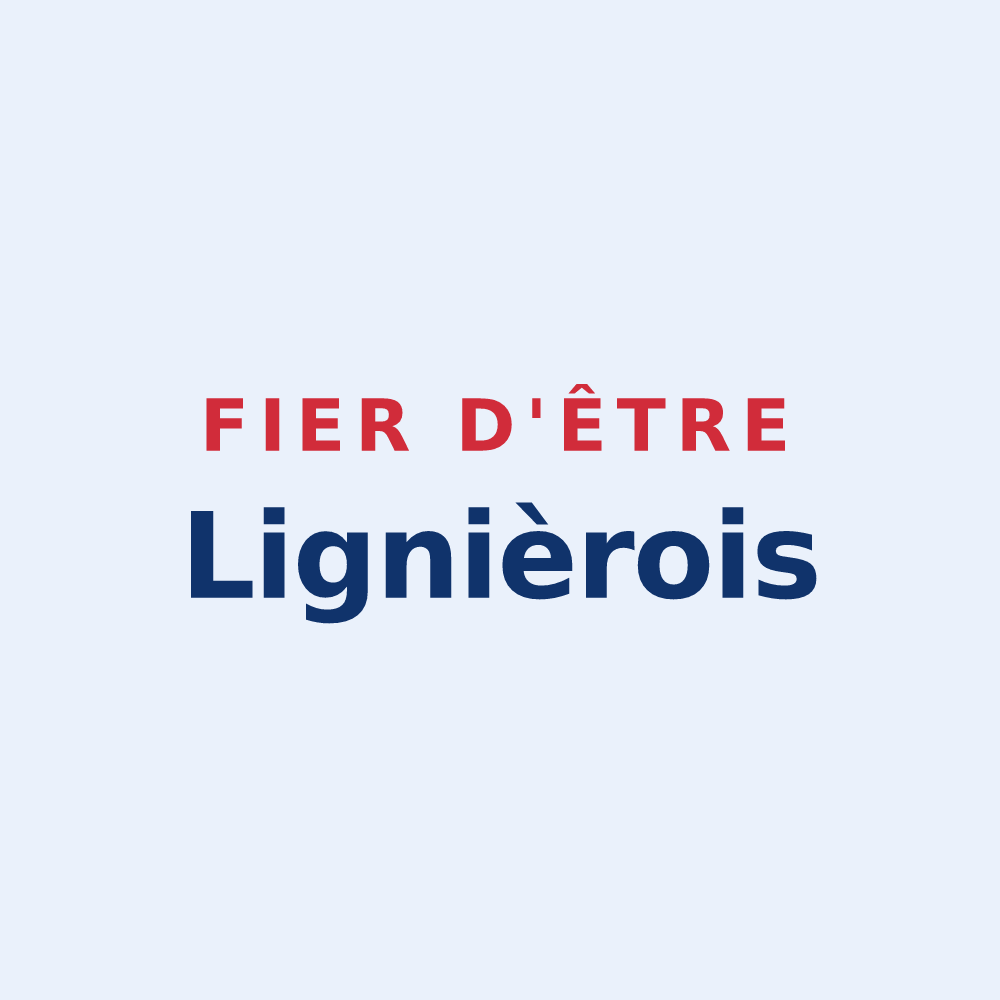 Sticker « Fier d'être Lignièrois » — design pour Lignières
