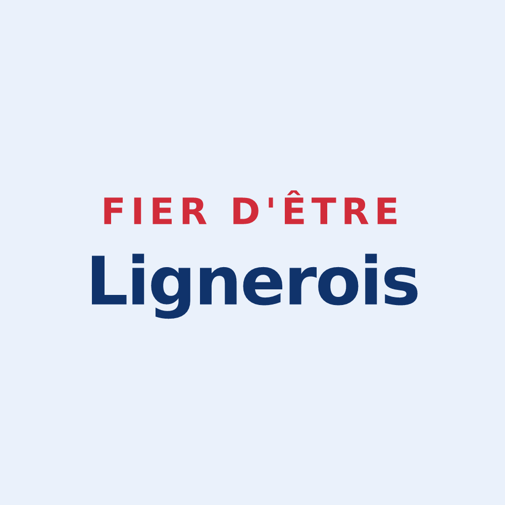 Sticker « Fier d'être Lignerois » — design pour Lignières-Ambleville