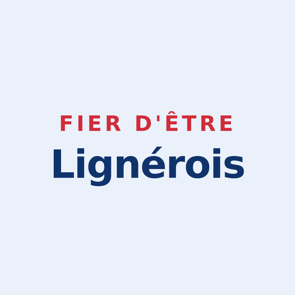 Sticker « Fier d'être Lignérois » — design pour Lignières-de-Touraine