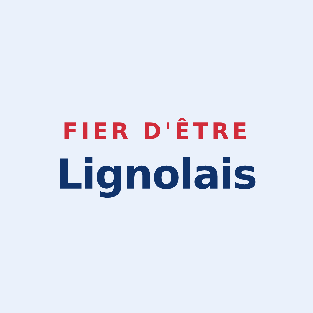 Sticker « Fier d'être Lignolais » — design pour Lignol-le-Château