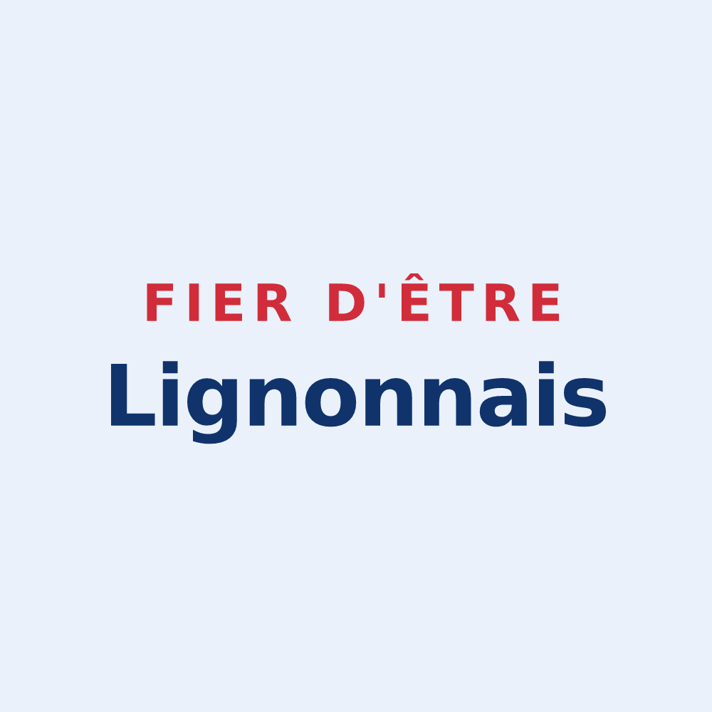 Sticker « Fier d'être Lignonnais » — design pour Lignon