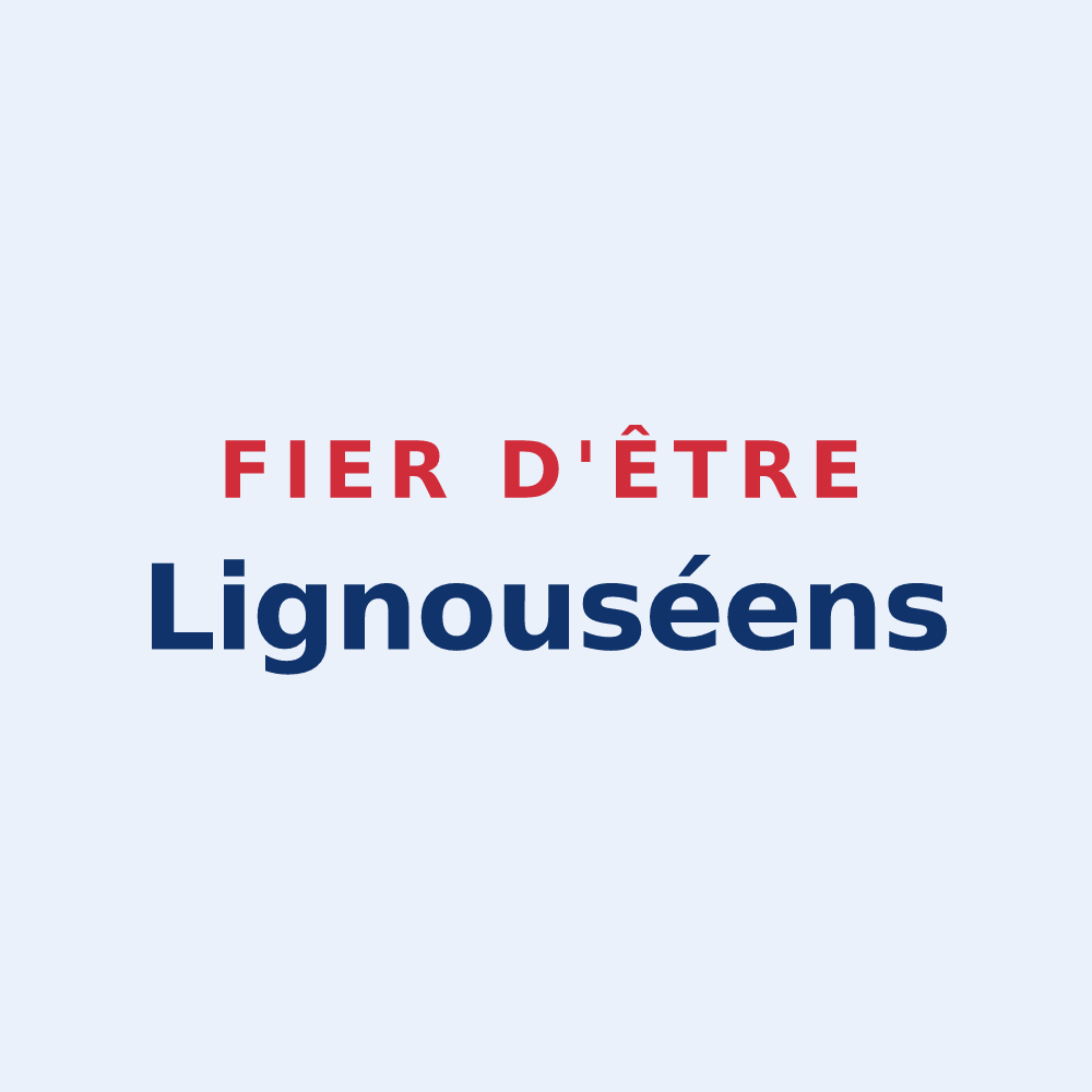 Sticker « Fier d'être Lignouséens » — design pour Lignou