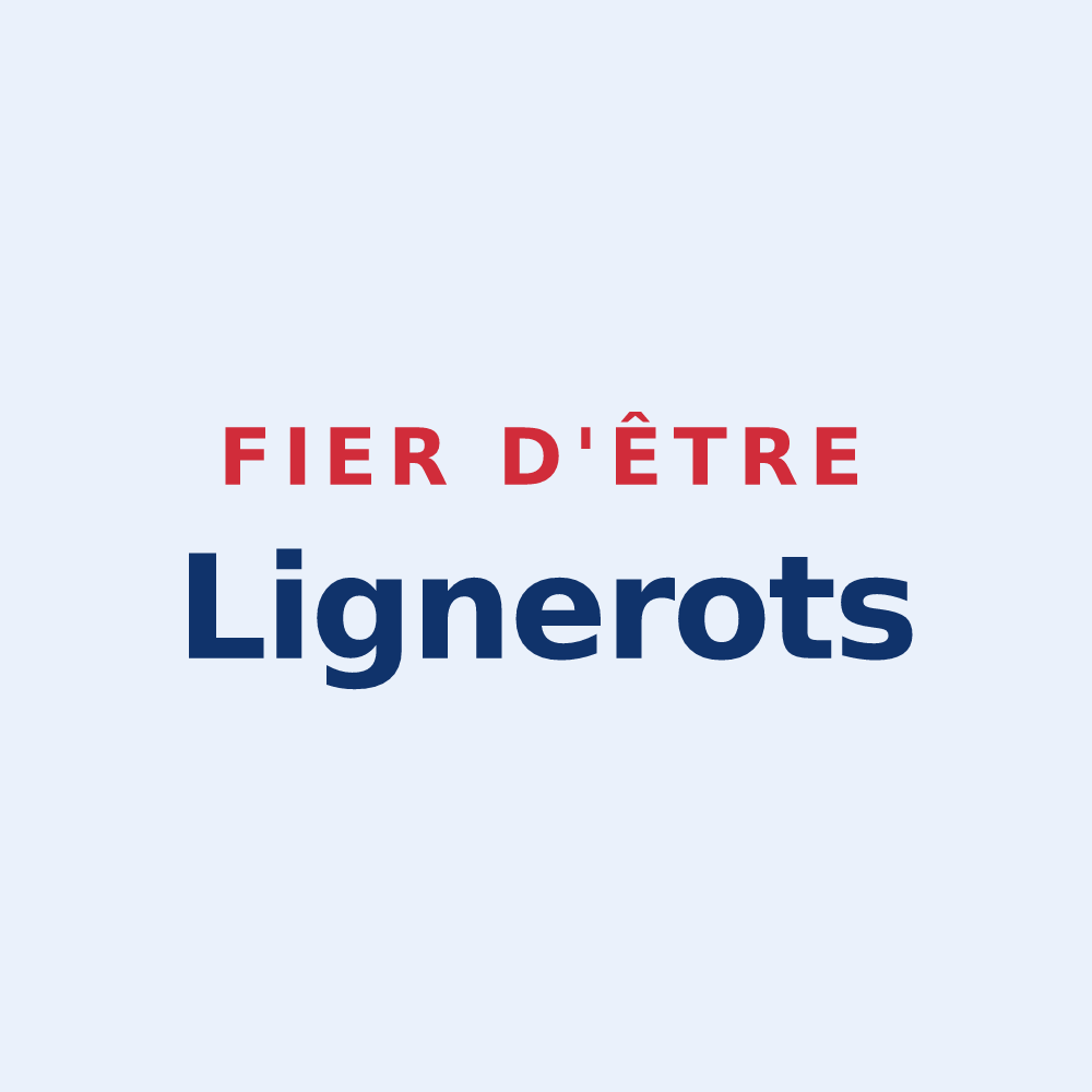 Sticker « Fier d'être Lignerots » — design pour Ligny-en-Brionnais
