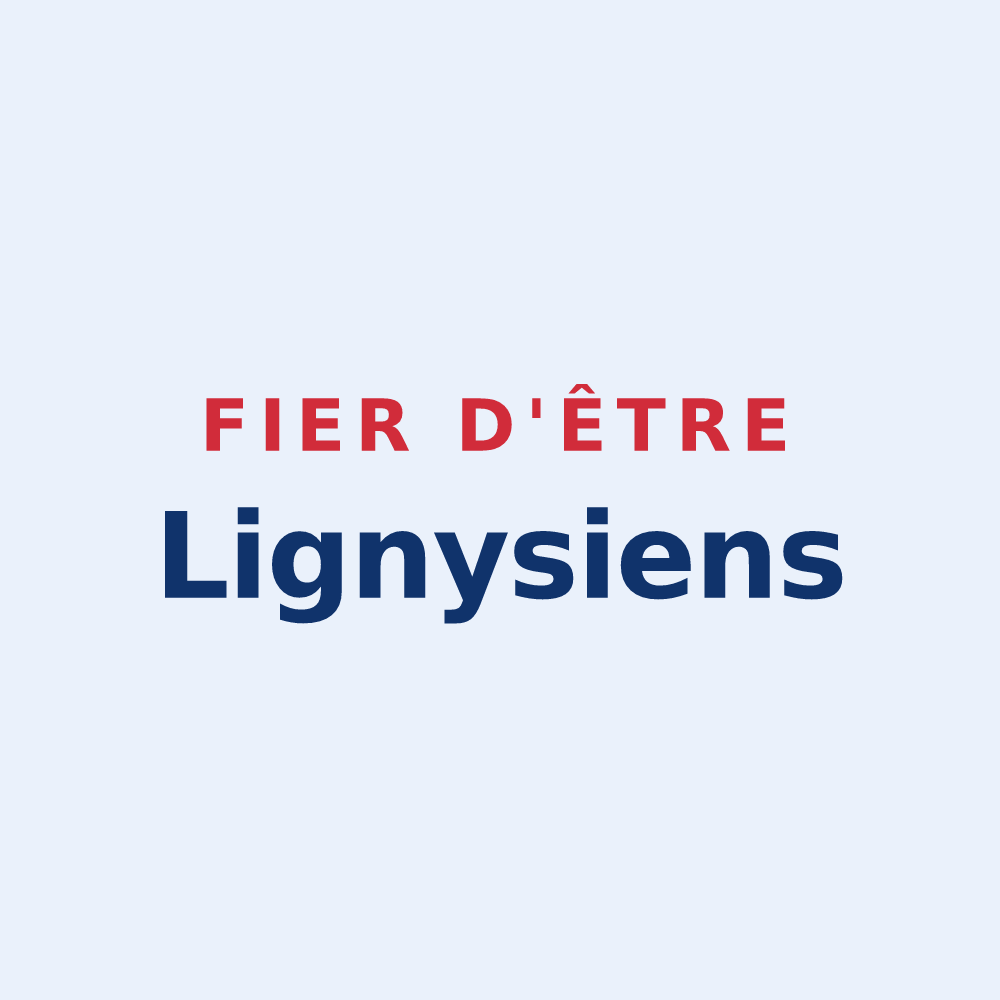 Sticker « Fier d'être Lignysiens » — design pour Ligny-en-Cambrésis