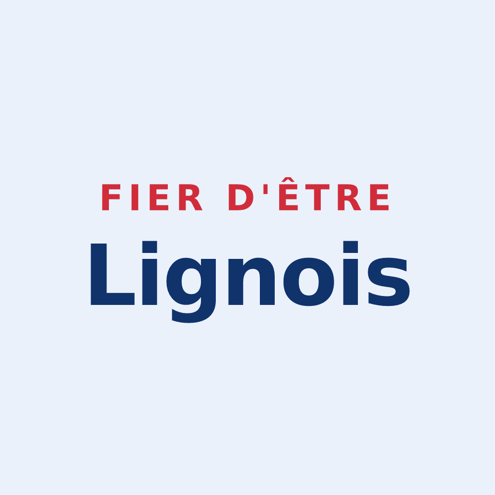 Sticker « Fier d'être Lignois » — design pour Ligny-le-Ribault