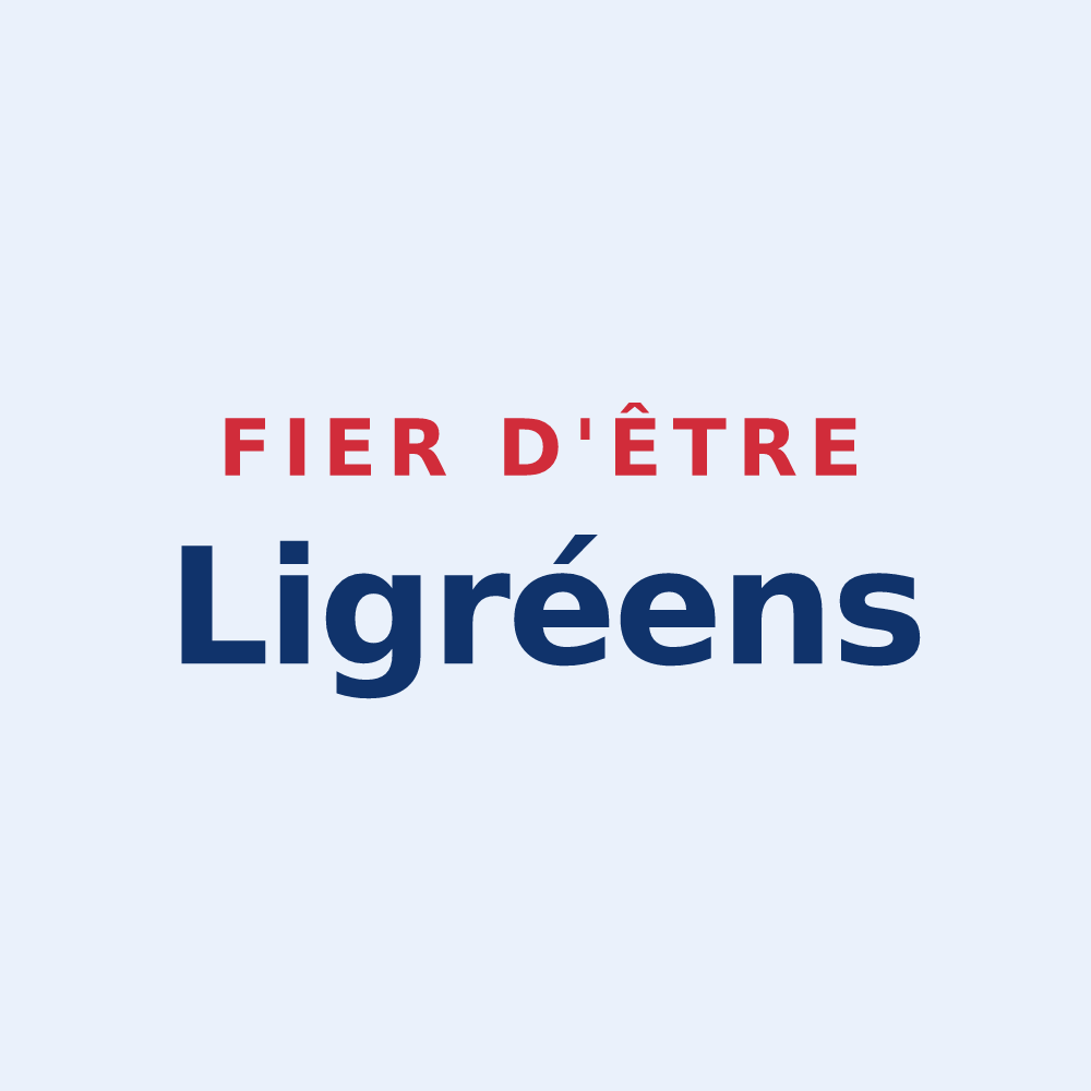Sticker « Fier d'être Ligréens » — design pour Ligré