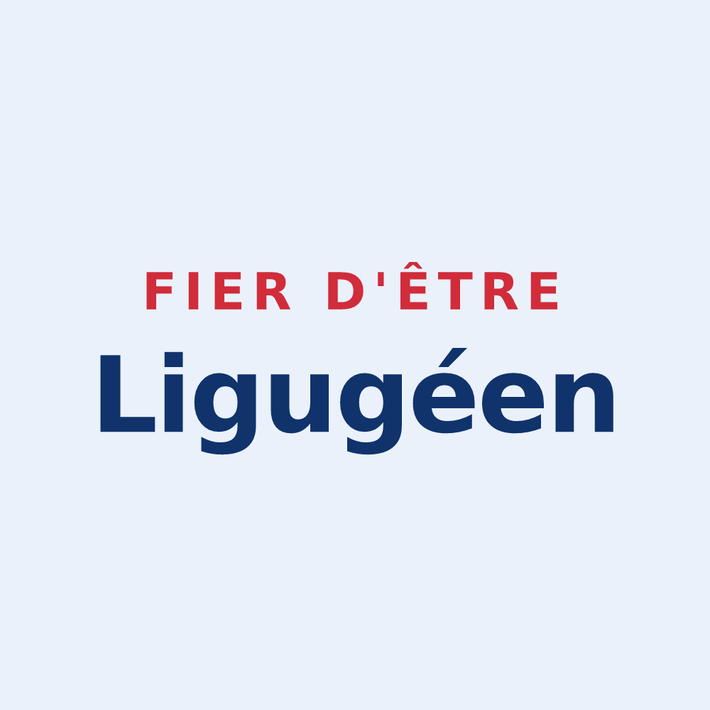 Sticker « Fier d'être Ligugéen » — design pour Ligugé