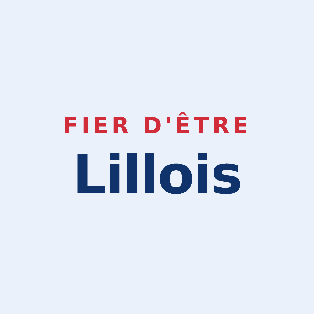 Sticker « Fier d'être Lillois » — design pour Lille