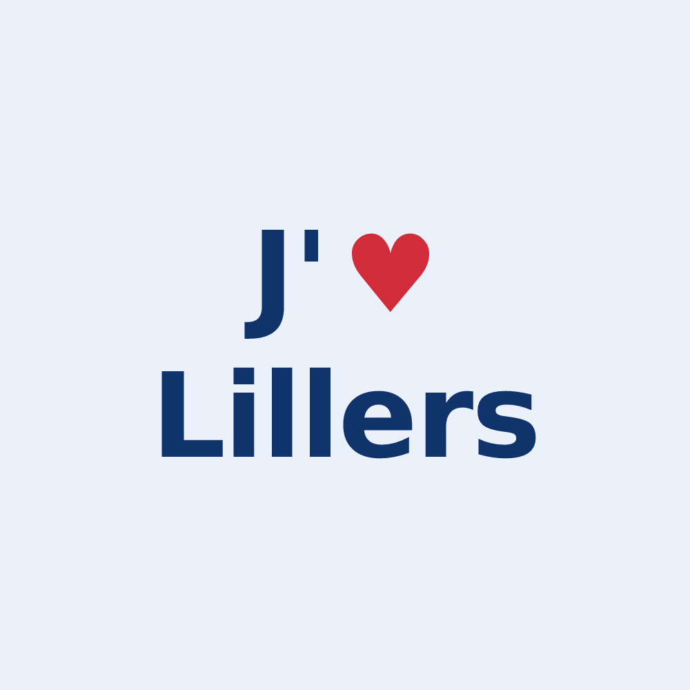 Sticker personnalisé Lillers — design J'aime Lillers