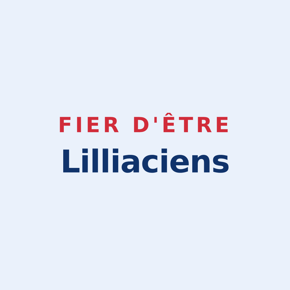 Sticker « Fier d'être Lilliaciens » — design pour Lilly