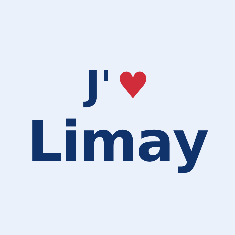 Sticker personnalisé Limay — design J'aime Limay